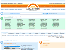 Tablet Screenshot of bezvaportal.cz